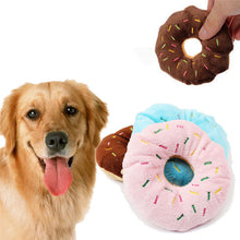 Puppy Squeaker Toy Chew Donut Toy