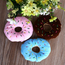 Puppy Squeaker Toy Chew Donut Toy