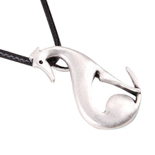 Sitting Greyhound Pendant Necklace