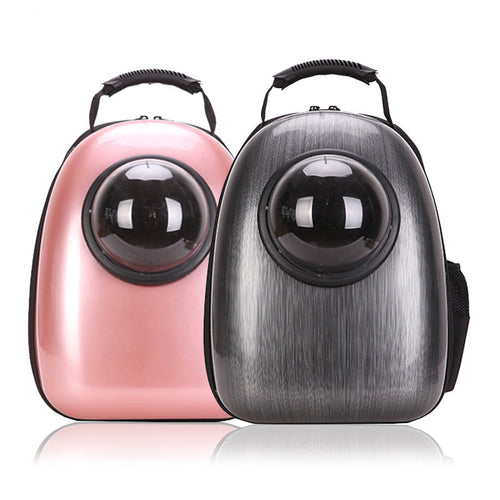 Space Capsule Astronaut Pet Backpack with Bubble Window
