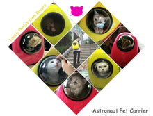 Space Capsule Astronaut Pet Backpack with Bubble Window