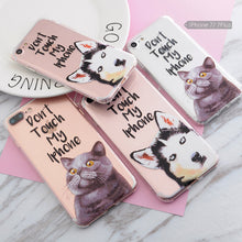 Funny Dog / Cat / Unicorn TPU Phone Case for iphone 5s 5 SE 6 6s 6plus 7 7plus