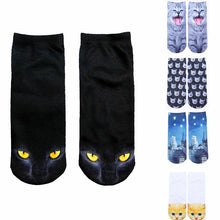 Cat Short Ankle Socks (1 Pair)