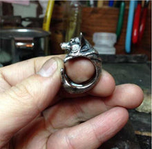 Welsh Corgi Dog Puppy Dog Wrap Ring
