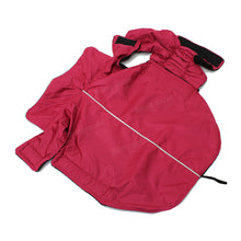 Waterproof Winter Pet Dog Puppy Lined Reflective Piping Coat Jacket