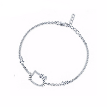 925 Solid Silver Cat Bracelet