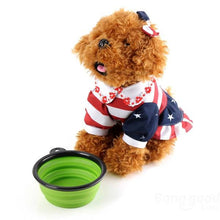 Collapsible Pet Travel Bowl Foldable Dog Compact Feeding Dish Cat Silicone Lightweight Bowl
