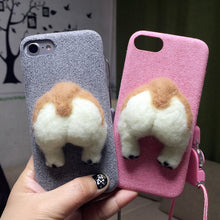 Corgi Cute Dog Butt Case for apple iphone 6 6s plus 5.5  iPhone 7 7Plus