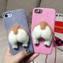 Corgi Cute Dog Butt Case for apple iphone 6 6s plus 5.5  iPhone 7 7Plus