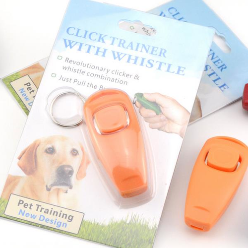 Ultrasonic Dog Whistle + Click Obedience Trainer