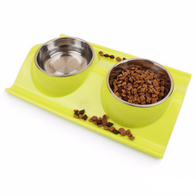 High Quality ECO-Friendly Material Cat Splash-proof Water and Food Storage Bowl