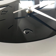 Cat and Butterflies Clock