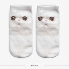 Cat Print Ankle Socks (1 Pair)