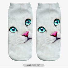 Cat Print Ankle Socks (1 Pair)