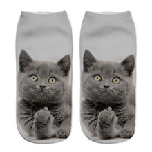 Cat Short Ankle Socks (1 Pair)