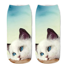 Cat Short Ankle Socks (1 Pair)