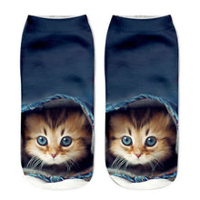 Cat Short Ankle Socks (1 Pair)