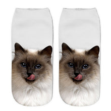 Cat Short Ankle Socks (1 Pair)