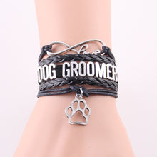 Infinity Love Dog Groomer Bracelet