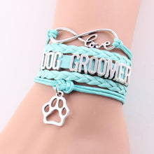 Infinity Love Dog Groomer Bracelet