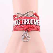 Infinity Love Dog Groomer Bracelet