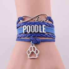 Infinity Love Poodle Bracelet