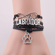 Infinity love LABRADOR bracelet