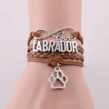 Infinity love LABRADOR bracelet