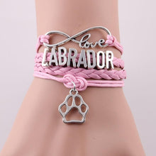 Infinity love LABRADOR bracelet