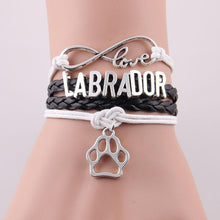 Infinity love LABRADOR bracelet