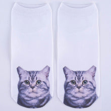 Cat Short Ankle Socks (1 Pair)