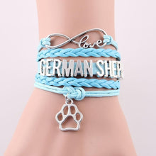 Infinity Love GERMAN SHEPHERD Bracelets