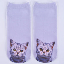 Cat Short Ankle Socks (1 Pair)