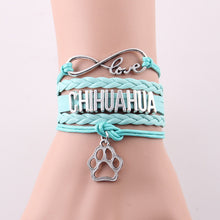 Infinity Love CHIHUAHUA Bracelet