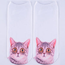 Cat Short Ankle Socks (1 Pair)