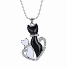 Assorted Cat Heart Necklaces Pendants