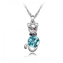 Austria Crystal Cat Necklace