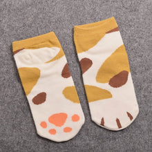 Cat Paw Short Ankle Socks (1 Pair)