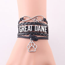 Infinity Love GREAT DANE Bracelet