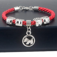 Hand-Woven Dog Paw Rope Chain Bracelets
