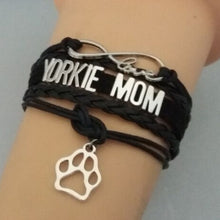 Infinity Love YORKIE MOM Bracelet