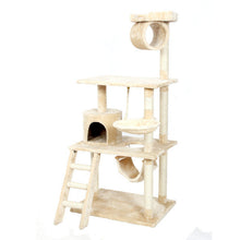 Solid Wood Cat Climbing Frame Free Shipping)