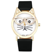 Nerdy Cat Quartz Wrist Watch