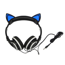 Hot Cat Ear Foldable Flashing Headphones