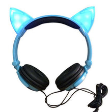 Hot Cat Ear Foldable Flashing Headphones