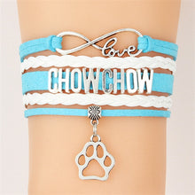 Infinity Love Chow Chow Bracelet