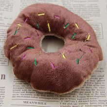 Puppy Squeaker Toy Chew Donut Toy