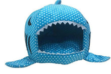 Warm Soft Dog House Pet Shark Sleeping Bag