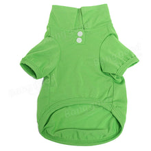 Pet Dog Collar Puppy Polo T-Shirt Clothes Outfit Apparel Coat Cotton