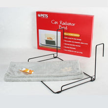 Cat Cradle Hammock with Adjustable Holding Device and Removable Cosy Sheepskin Effect Cover